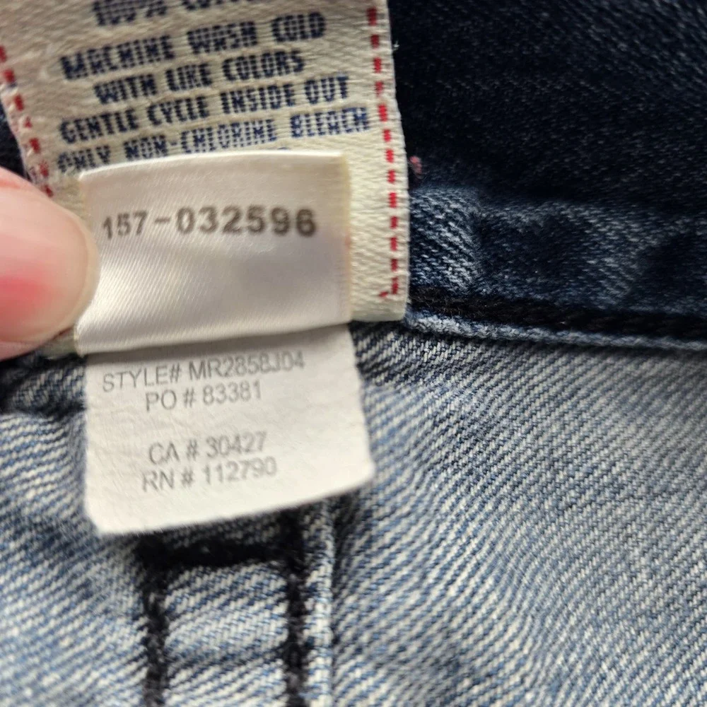 Vintage True Religion Joey Jeans Men's 32x32 Thick‎ Stitch Made in USA Bootcut